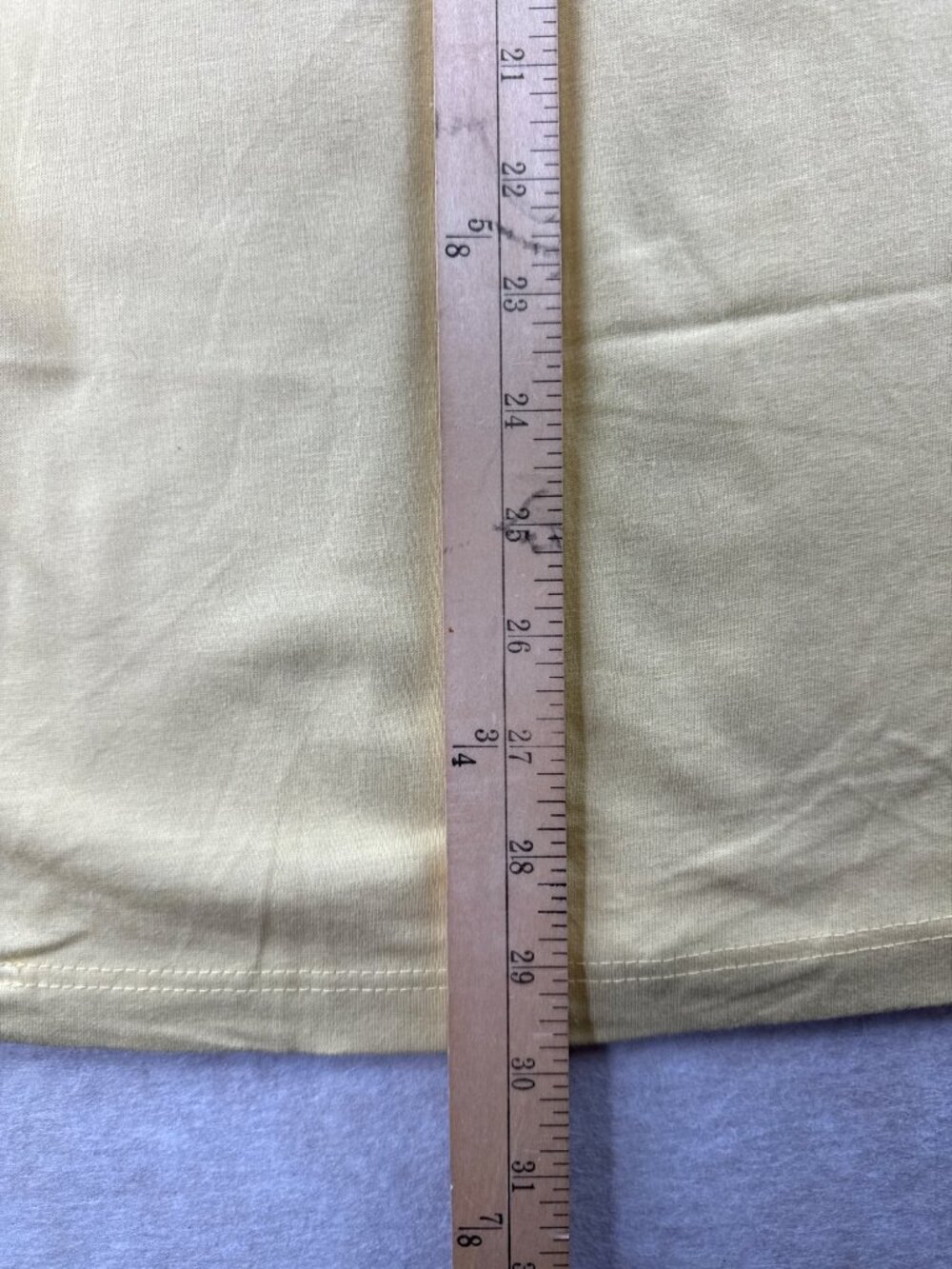 Polo Ralph Lauren Men's Small Pale Yellow T Shirt Blue Pony NWT Cotton Preppy - Picture 6 of 8